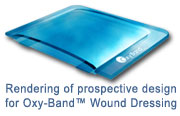 OxyBand Wound Dressing(TM) 3D Cutout